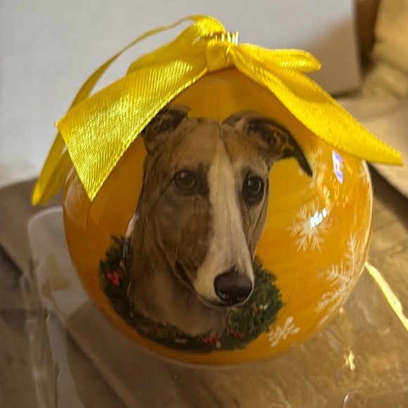 NIB Greyhound Christmas Ornament - Picture 1 of 10